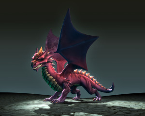 Fantasy Kingdoms (Facebook) - Asset Creation: Dragon